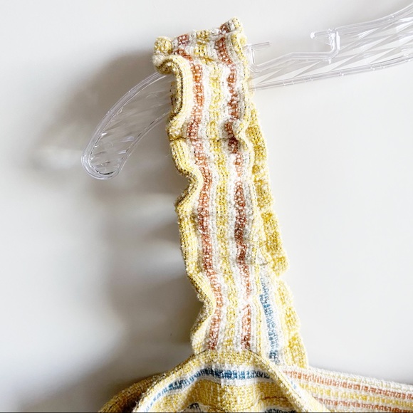 Madewell Texture & Thread tie front tank striped - Picture 4 of 10